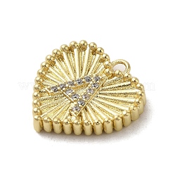 Латунные подвески с фианитом&nbsp;KK-M275-32G