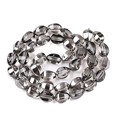 Стеклянные бусины с гальваническим покрытием &nbsp;EGLA-T028-01I