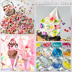 8 пакетик кабошонов из пвх&nbsp;MRMJ-SC0001-43