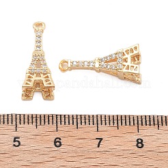 Латунные микро проложить кубического циркония подвески&nbsp;KK-B125-21G