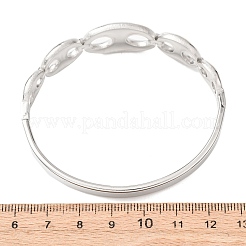 Шарнирные браслеты из нержавеющей стали 304 для женщин&nbsp;BJEW-F527-03P