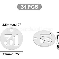 Подвески из нержавеющей стали 304&nbsp;STAS-UN0019-83P