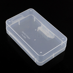 Прямоугольник пластиковые контейнеры для хранения бисера CON-Q023-25