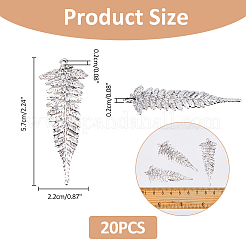 20 шт. большие подвески из сплава в тибетском стиле&nbsp;FIND-FH0010-41