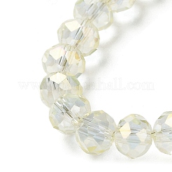 Гальванизируйте прозрачное стекло бисер нитей&nbsp;EGLA-A034-T4mm-T16