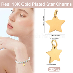 20 шт. подвески из нержавеющей стали 304&nbsp;STAS-BBC0008-61