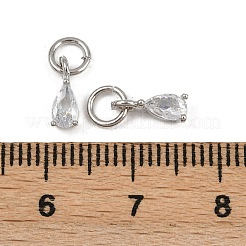 Латунные микро проложить кубического циркония подвески&nbsp;KK-Z120-05P-04