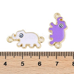 Подвески в виде слона из сплава эмали&nbsp;FIND-K020-22G