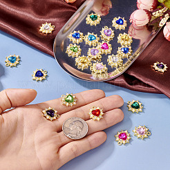 24 шт. 12 подвески из золотого сплава в разных стилях&nbsp;FIND-TA0006-64