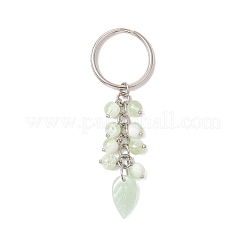 5 шт. брелки из стекла с трещинами и ламповой отделкой ручной работы&nbsp;KEYC-JKC01310