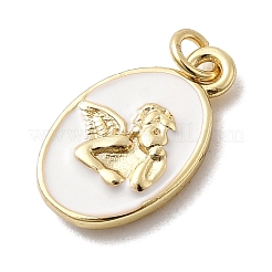 Латунь эмаль подвески&nbsp;KK-P338-10G-03