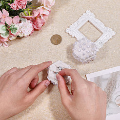 Бархатные коробочки для парных колец&nbsp;VBOX-WH0019-001