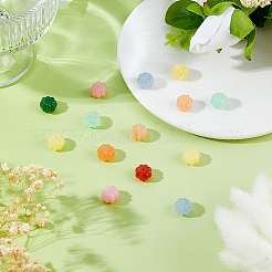 40шт 8 цвета пластиковые бусины&nbsp;KY-FH0001-43