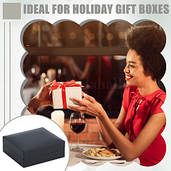 Пластиковые подарочные коробки для хранения запонок&nbsp;CON-WH0115-07