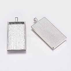 Сеттинги для кулона(кабошонов)&nbsp;LS-PALLOY-2418-P-LF