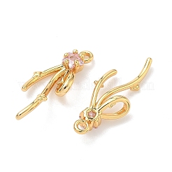 Латунные микро проложить кубического циркония подвески&nbsp;KK-A281-21G-02