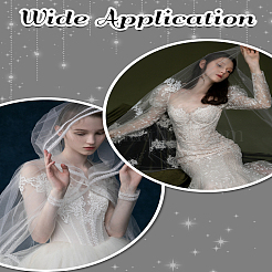 2 ярд двухслойной органзовой ленты&nbsp;SRIB-LP0001-01