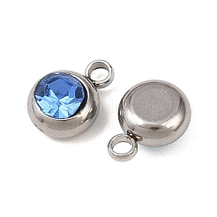 Подвески из нержавеющей стали со стразами&nbsp;STAS-G368-01P