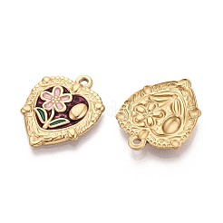 Подвески из нержавеющей стали 304 и эмали&nbsp;STAS-T068-84A