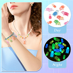 48 шт. 12-х стилевые подвески из светящейся смолы&nbsp;JACR-TA0001-02