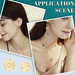 16 шт. 4 подвески из текстурированной нержавеющей стали 304&nbsp;STAS-UN0036-72