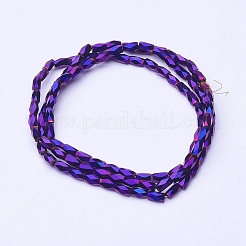 Гальванизируйте прозрачное стекло бисер нитей&nbsp;EGLA-E046-F12