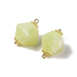 Двухцветные акриловые подвески&nbsp;MACR-C033-07C