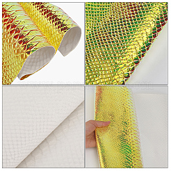 Лазерная ткань из искусственной кожи&nbsp;DIY-WH20032-57J