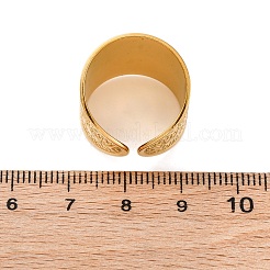 Кольца-манжеты из нержавеющей стали 304 для женщин&nbsp;RJEW-F175-02G-03