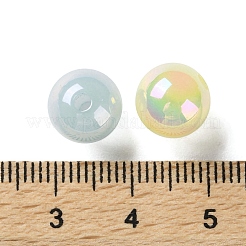 Непрозрачные акриловые бусины с УФ-покрытием&nbsp;PACR-D288-24