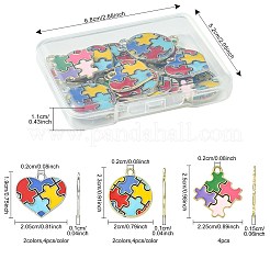 20шт 5 стиля подвески из сплава с эмалью&nbsp;ENAM-FS0003-57