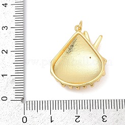 Латунные подвески&nbsp;LS-KK-U058-57B-G