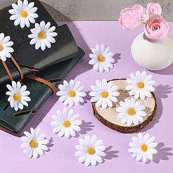 100шт тканевый искусственный подсолнух&nbsp;DIY-SP0005-96B