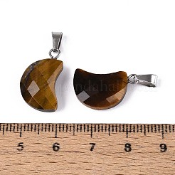 Природных тигровый глаз подвески&nbsp;G-N349-02E-P