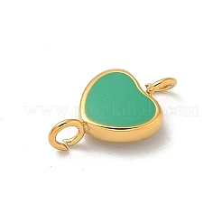 Ионное покрытие (ip) 304 нержавеющая сталь эмаль сердце коннектор подвески&nbsp;STAS-G351-08G