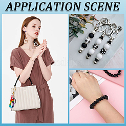 140 шт. 2-цветные бусины из пищевого экологически чистого силикона для счетов&nbsp;SIL-SC0013-71