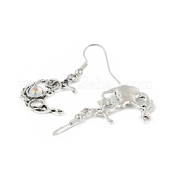 Серьги из сплава из смолы&nbsp;EJEW-JE06370-02