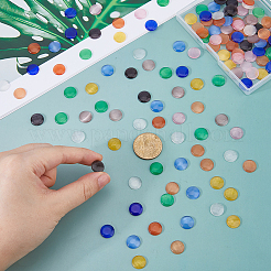 140шт 10-х цветные кабошоны лэмпворк&nbsp;LAMP-FH0001-16