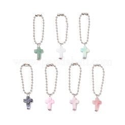 Крест акриловые подвесные украшения&nbsp;HJEW-JM03398-02