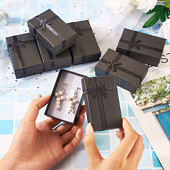 Прямоугольные бумажные подарочные коробки с бантом&nbsp;LS-CON-TAC0010-79A