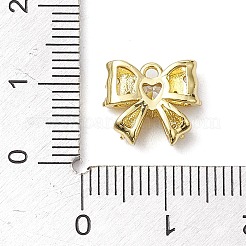 Покрытие стойки латунь микропаве прозрачные подвески из кубического циркония&nbsp;KK-H463-03G