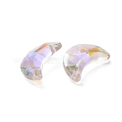 Гальванизировать прозрачные стеклянные подвески&nbsp;GLAA-A008-10E