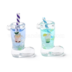 Прозрачные акриловые подвески&nbsp;OACR-M005-01