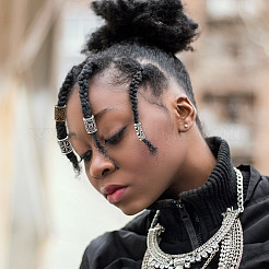 Набор для изготовления украшений для волос с дредами своими руками&nbsp;FIND-KS0001-09