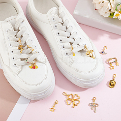 11 шт. подвески для обуви из сплава&nbsp;HJEW-GA00031