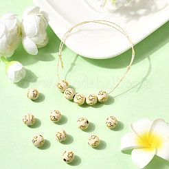 400 шт. Покрытие акриловыми бусинами&nbsp;PACR-PA0001-09