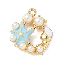 Подвески из эмали и сплава&nbsp;FIND-C074-18KCG