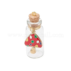 5 шт. подвески в виде грибов для бутылок с желаниями&nbsp;PALLOY-JF04072