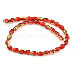 Гальванизируйте прозрачное стекло бисер нитей&nbsp;EGLA-G037-03A-HP