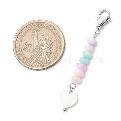 5 шт. подвеска из натуральной окрашенной пресноводной ракушки&nbsp;HJEW-JM03186